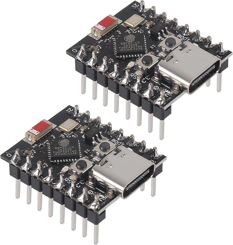 AiTrip 2PCS ESP32-C3 MINI Development Board ESP32 Supermini ESP32 C3 WiFi Module Expansion Board - Image 1